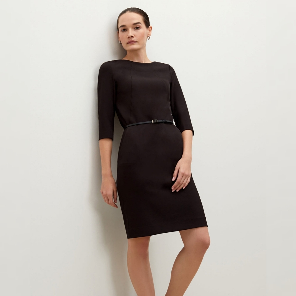 MM Lafleur, Etsuko Dress, Size 2, Black